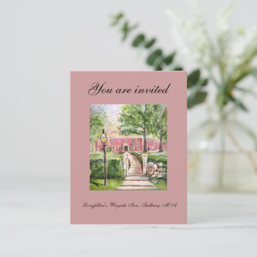 Longfellow's Wayside Inn - Invitation (Debout devant)