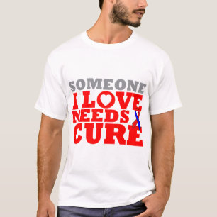 Longfibrose iemand van wie ik hou, heeft een kuur  t-shirt