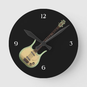 Longhorn Bass Wall klok