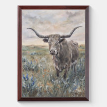 "Longhorn" Handgeschilderd