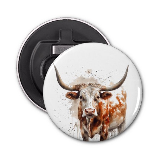 Longhorn Legacy Button Flesopener (Voorkant)
