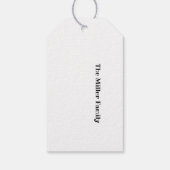 Longhorn Legacy, custom Cadeaulabel (Achterkant)