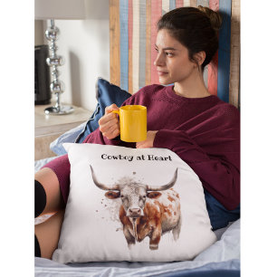 Longhorn Legacy, op maat Kussen