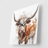 Longhorn Legacy Vierkante Klok (Hoek)