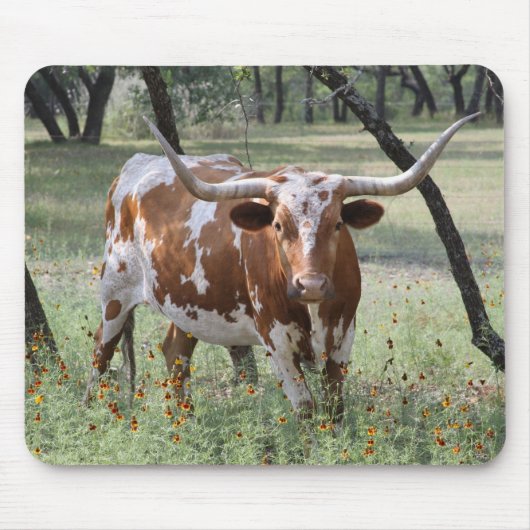 Longhorn Muismat (Voorkant)