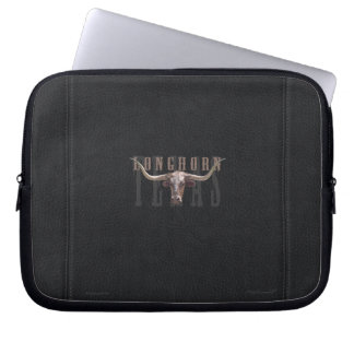 Longhorn Sim-lederen laptophoes Laptop Sleeve