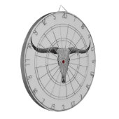 Longhorn Skull Dartbord (Voorkant Links)