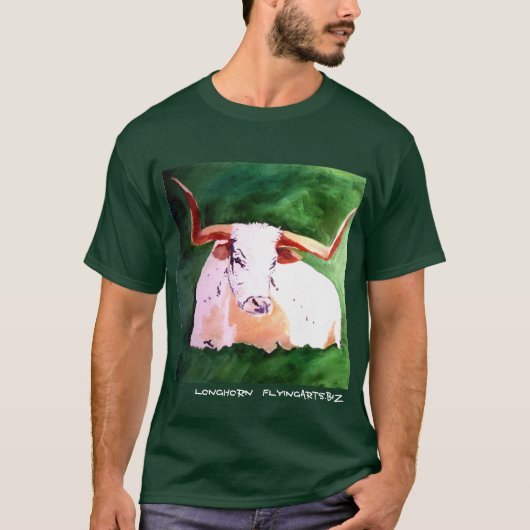 Longhorn T-shirt (Voorkant)