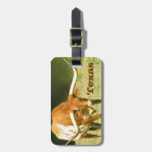 Longhorn Texas Bagagelabel (Voorkant verticaal)