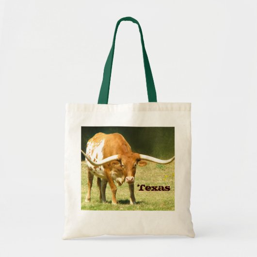 Longhorn Texas Pride Tote Bag (Voorkant)