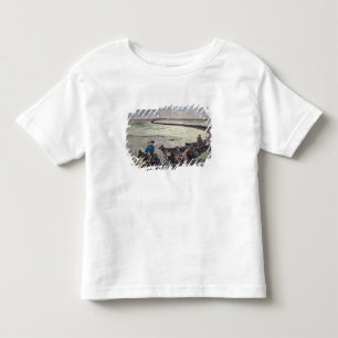 Longhorn, vee, van Texas naar Abilene, Kansa Kinder Shirts