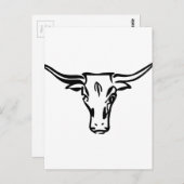 Longhorns Briefkaart (Voorkant / Achterkant)