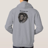 Longleeuwen, geen Tame Lion Hoodie (Achterkant)