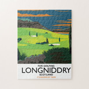 Longniddry Schotland Golf reisposter Legpuzzel