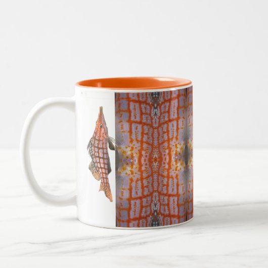 "Longnose Hawkfish II" Céramique Mug (Gauche)