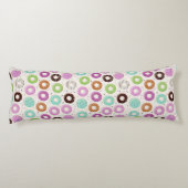 Longs Coussins du corps Motif de Donut (Dos)
