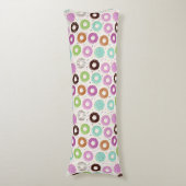Longs Coussins du corps Motif de Donut (Devant (Vertical))