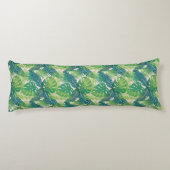 Longs Coussins du corps Motif Palm Leaf (Dos)