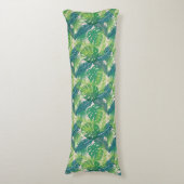 Longs Coussins du corps Motif Palm Leaf (Devant (Vertical))