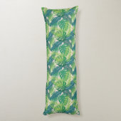 Longs Coussins du corps Motif Palm Leaf (Dos (Vertical))