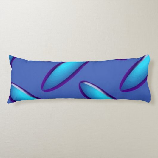 Longs Coussins graphiques personnalisés (Devant)