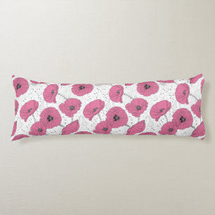 Longs Fleurs de pavot Motif coussins