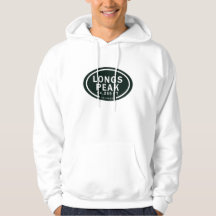 Longs Peak 14.259 FT CO Mountain Hoodie