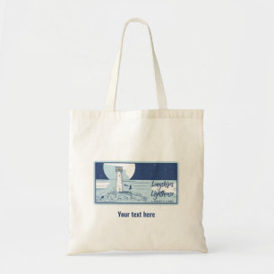 Longships vuurtorenlanden eindigen tote bag