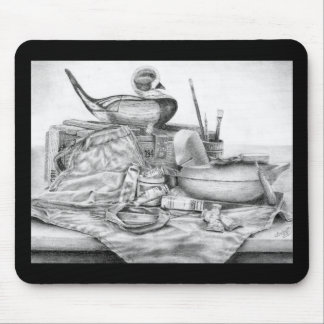 Longtail Decoy still Life Mousepad (Lori Corbett) Muismat