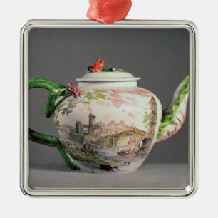 Longton Hall teapot, c.1755 Metalen Ornament