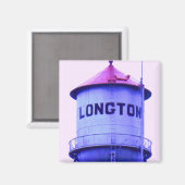 Longton ijskastmagneet magneet (Voorkant / Achterkant)