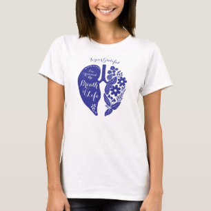 Longtransplantatie Wildflower Breath of Life Viole T-shirt
