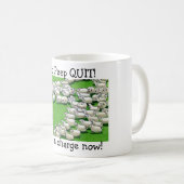 Longue Agneau Perdu : Bo Peep QUIT! Mug (Devant droit)
