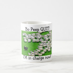 Longue Agneau Perdu : Bo Peep QUIT! Mug