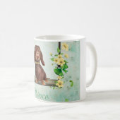 Longue Cheveux Dachshund Mug (Devant droit)