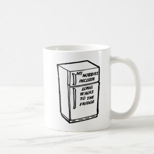 Longues marches jusqu'au frigo Mug drôle