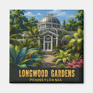 Longwood Gardens Pennsylvania Tuinreizen Magneet