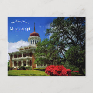 Longwood Natchez Mississippi Briefkaart