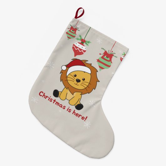 Lons Grote Chr. Grote Kerstsok (Voorkant (Hangend))