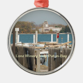 Lonz Winery-kerstversiering Metalen Ornament