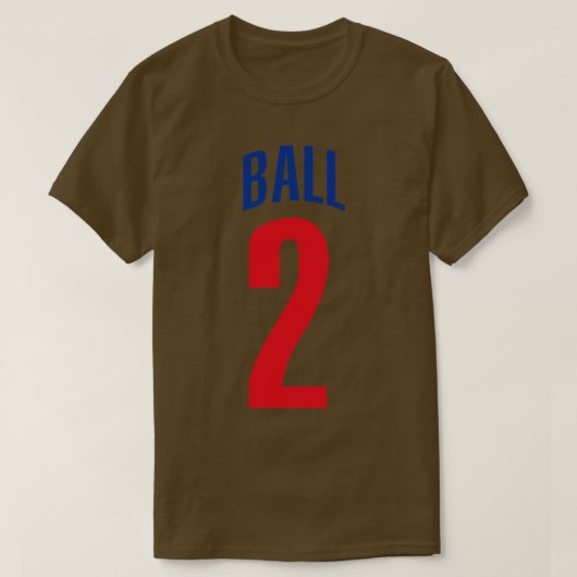 Lonzo Ball Pelicans T-shirt (Design voorkant)