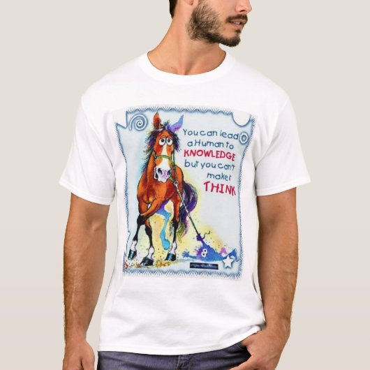 Lood een mens t-shirt (Voorkant)