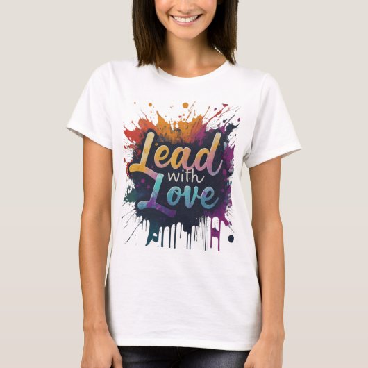 Lood met liefde t-shirt (Voorkant)