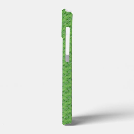 Lood met waterdruppelpatroon Case-Mate iPhone case (Achterkant / Links)