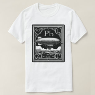 Lood Zeppelin Periodieke Tafel Led Rock T-shirt