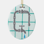 Loodbuizen Keramisch Ornament (Rechts)