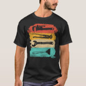 Loodgieter Gereedschap Gereedschap Pijp Wrench Plu T-shirt (Voorkant)
