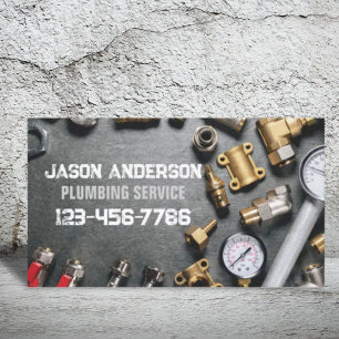 Loodgieter Gereedschap Kraan Handyman Pluming Serv Visitekaartje