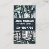 Loodgieter kraan pijp Handyman Pluming Service Visitekaartje (Voorkant)