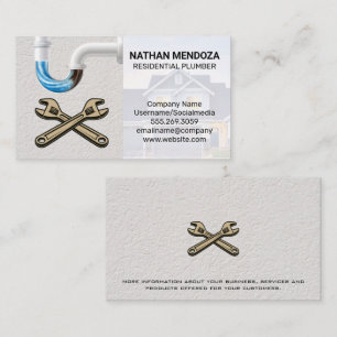 loodgieter voor woningen Verstopte leidingen m Visitekaartje